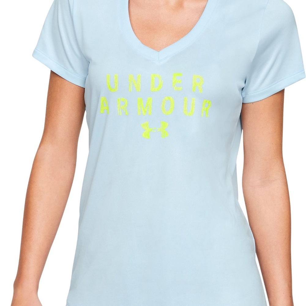 Women's Under Armour Tech Short Sleeve V-neck Tee